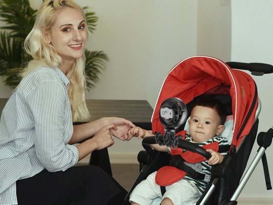 baby stroller fan