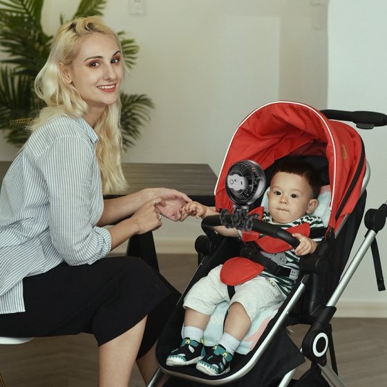 baby stroller cooling fan
