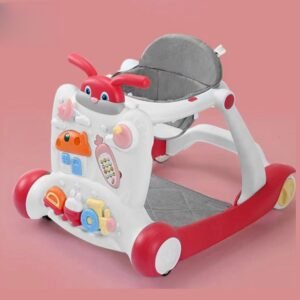 Baby Walker Sit-To-Stand Learning Multifunctional Push Walker