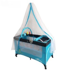 Portable Baby Playard Bedside Travel Cot Crib Kids Playpen