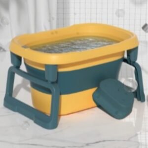 Infant Bath Tub Newborn Folding Baby Bathtub Non Slip