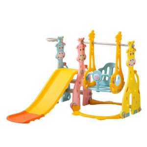 Baby Slide Swing Kid Playground Indoor Swing Slide Combo