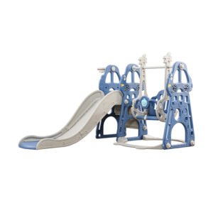 Folding Baby Slide Combination Toddler Slide Swing Set