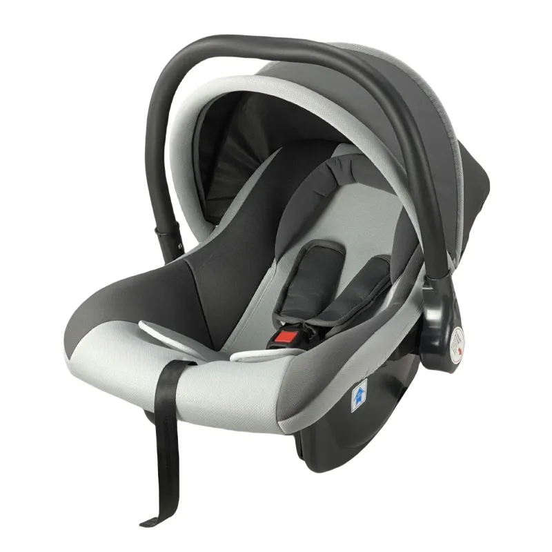 Lightweight portable infant car seat carrier (Group 0+) with ergonomic handle and sun canopy - Wholesale manufacturer China