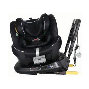 Side view of CS307-i showing the Anti-Rebound Bar and True 360 Rotation mechanism (Interference-Free with Top Tether) for maximum stability.