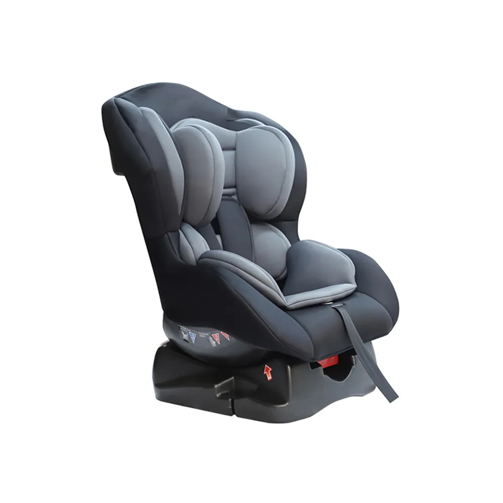 Forward facing installation of Wholesale Group 0+/1 Car Seat CS205. Adjustable upright position for toddlers (9-18kg).