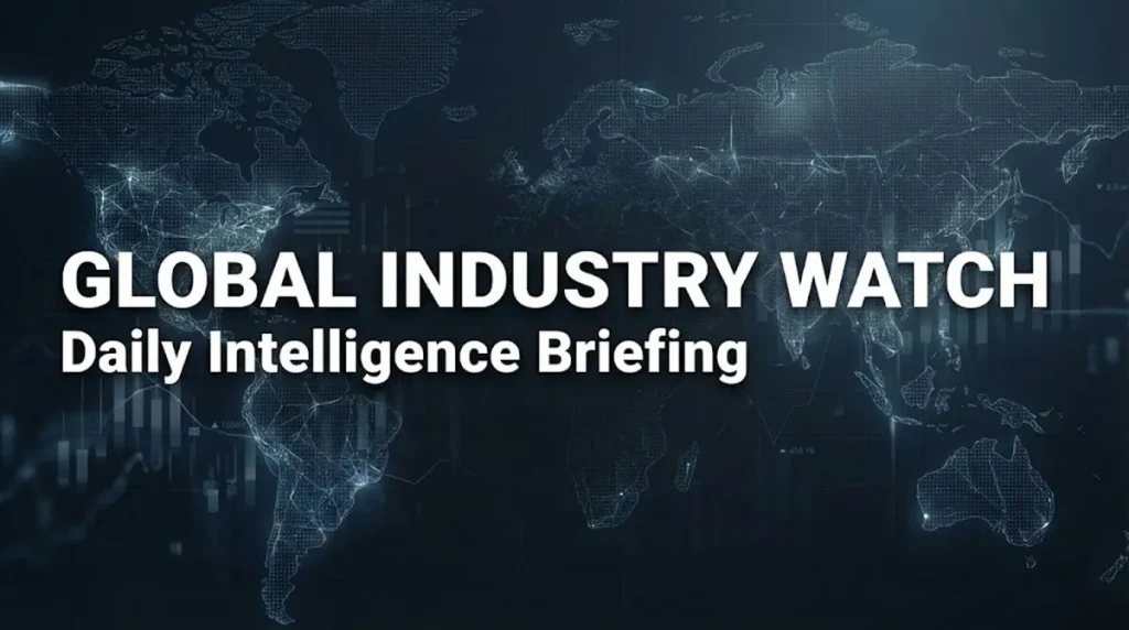 Global Industry Watch cover for daily baby gear factory news.