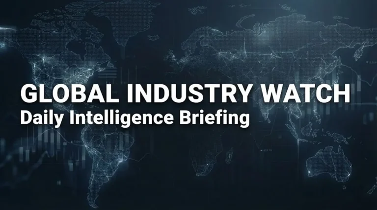 Global Industry Watch cover for daily baby gear factory news.