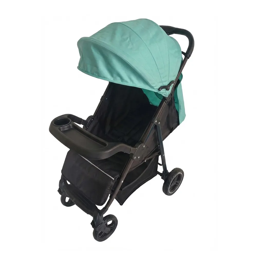 Babylovi ST508 wholesale basic stroller featuring front tray and iron frame.