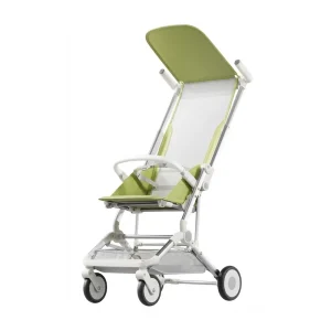 Babylovi ST111 wholesale travel stroller in green featuring ventilated mesh seat and lightweight frame.