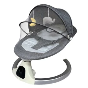 Wholesale Remote Control Baby Swing SW803 with LED touch screen and 1668pcs loading capacity.